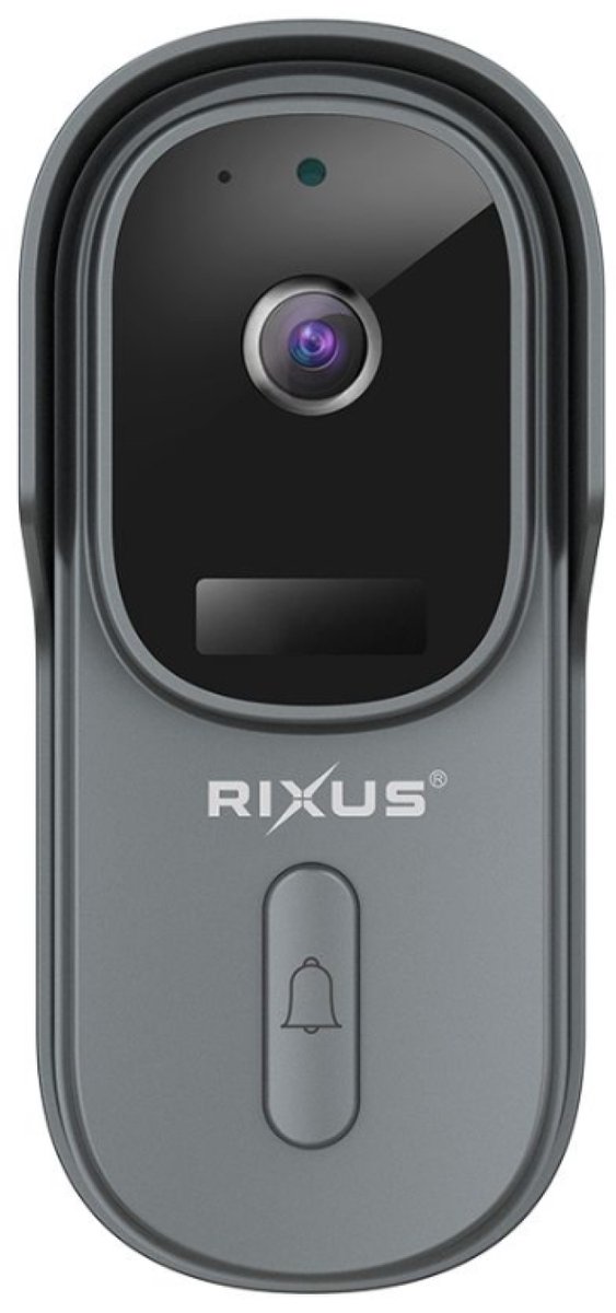Rixus RXCM23 Smart 2K Wifi Video Deurbel Grijs