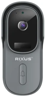 Rixus RXCM23 Smart 2K Wifi Video Deurbel Grijs