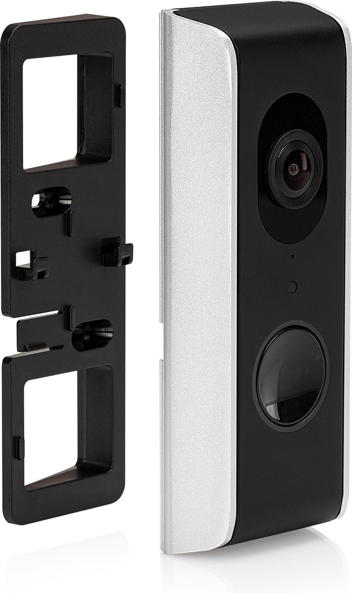 SecuFirst DID701B Video Deurbel Zwart Grijs 1080P Kingston 32GB