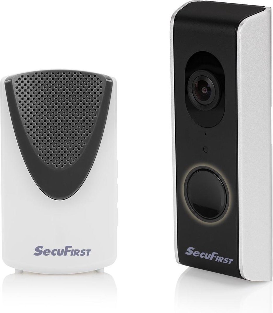 SecuFirst DID701B+ Video Deurbel Zwart Grijs