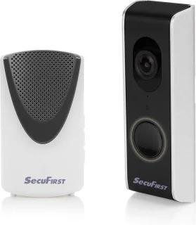 SecuFirst DID701B+ Video Deurbel Zwart Grijs