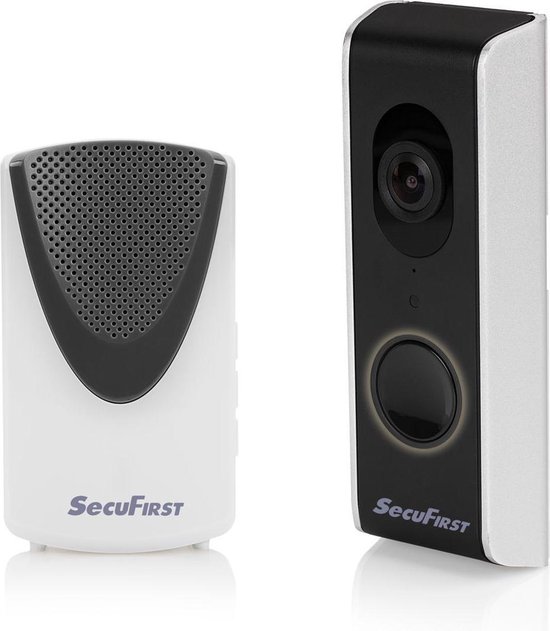 SecuFirst DID701B+ Video Deurbel Zwart Grijs