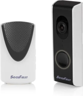 SecuFirst DID701B+ Video Deurbel Zwart Grijs
