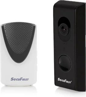SecuFirst DID701BB Slimme Video Deurbel Zwart