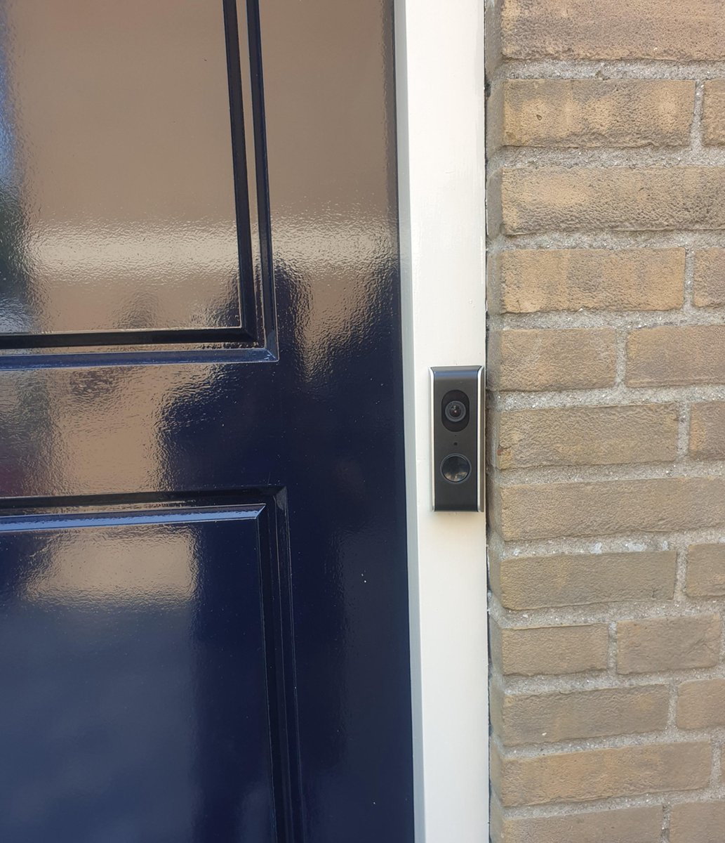 SecuFirst DID701BB Slimme Video Deurbel Zwart
