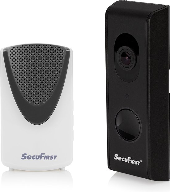 SecuFirst DID701BB Slimme Video Deurbel Zwart