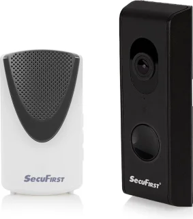 SecuFirst DID701BB Slimme Video Deurbel Zwart