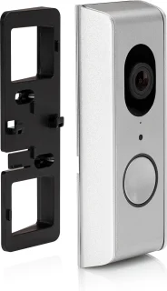 SecuFirst DID701S Video Deurbel met Camera en Draadloze Gong Zilver Grijs