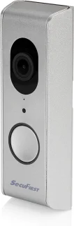 SecuFirst DID701S Video Deurbel met Camera en Draadloze Gong Zilver Grijs