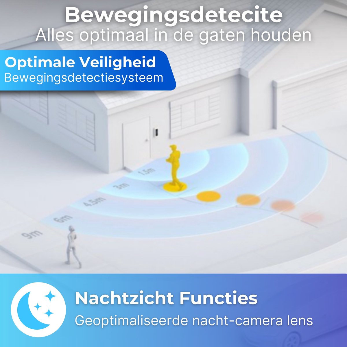 Slimme Deurbel Draadloos met 2 Camera's - Merknaam