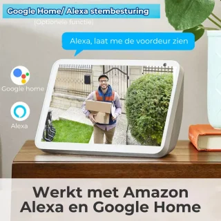 Slimme Deurbel met Camera en WiFi Zwart 1 Stuk