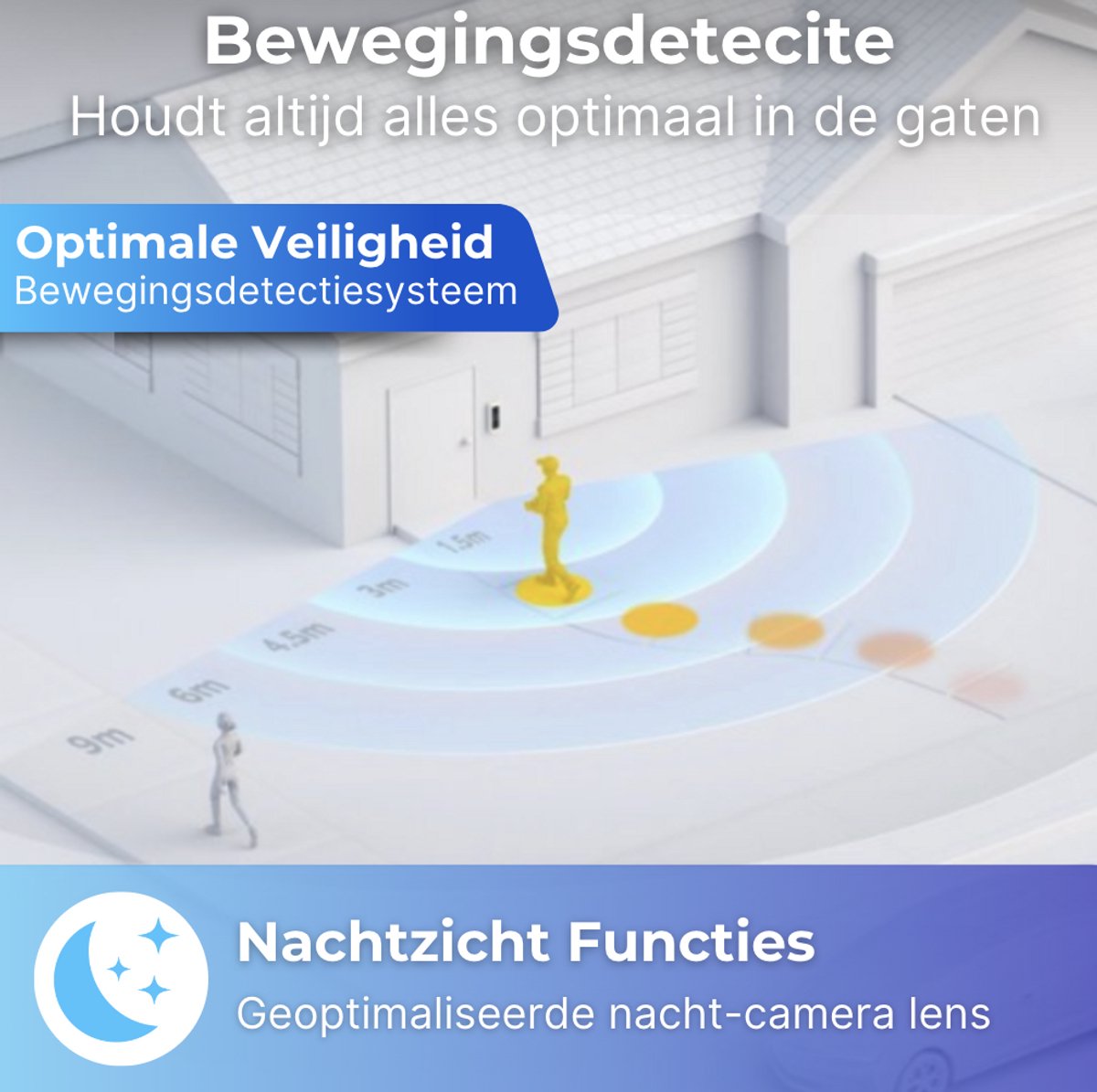 Slimme Deurbel Met Camera - Premium Draadloos Model - Zwart