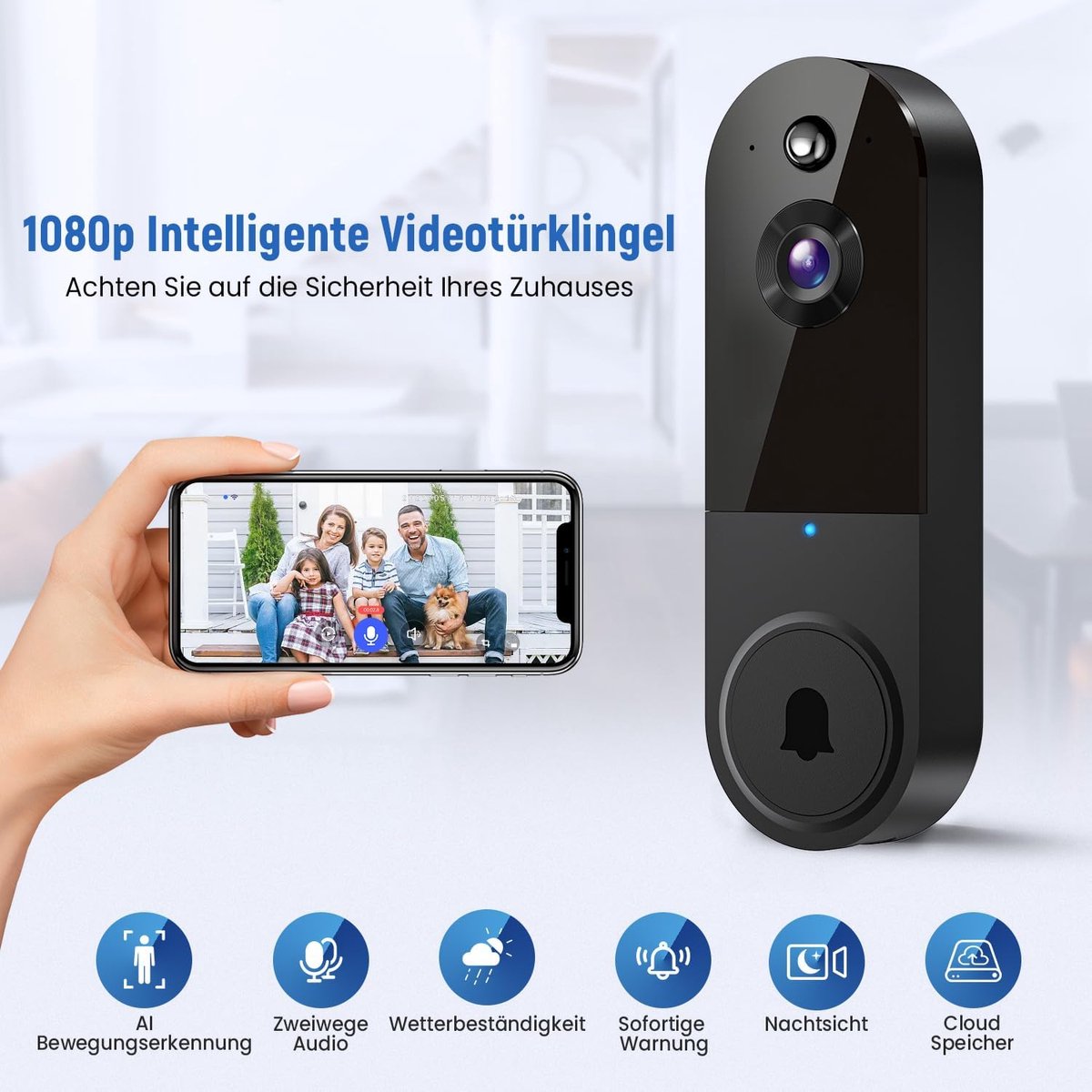 Wat vinden we goed aan de Slimme Draadloze Video Deurbel SmartCam