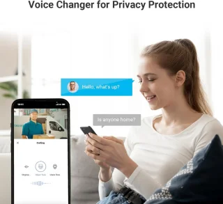 Slimme video deurbel draadloos met app WiFi