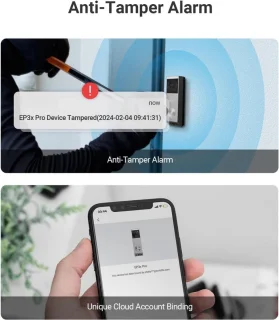 Slimme video deurbel draadloos met app WiFi