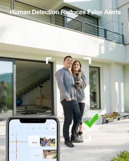 Slimme video deurbel draadloos met app WiFi