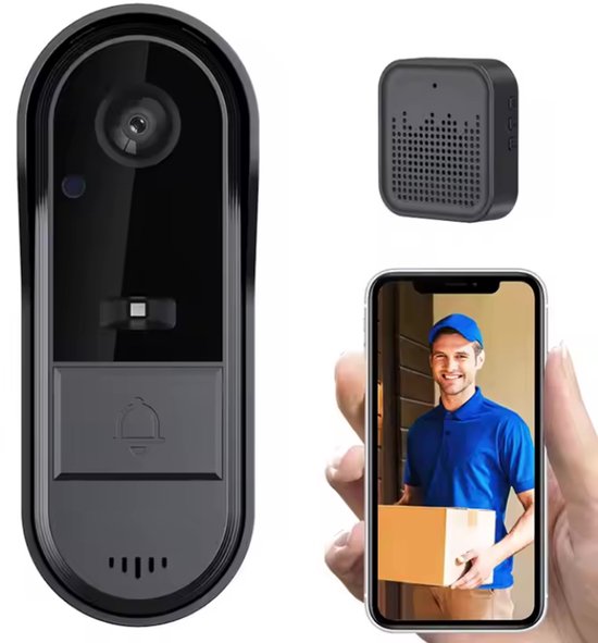 Slimme Video Deurbel Full HD 1080p - Draadloos review
