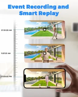 Slimme Video Deurbel WiFi - Draadloos, Abonnementvrij