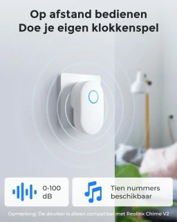 Slimme Video Deurbel WiFi - Draadloos Zonder Abonnement