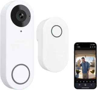 Slimme Video Deurbel WiFi - Draadloos Zonder Abonnement