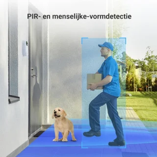 Slimme video deurbel WiFi met camera ZONDER abonnement