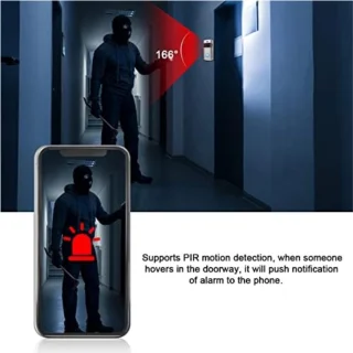 Slimme Video Deurbel WiFi Met Camera Zonder Abonnement