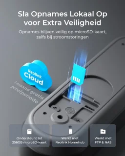 Slimme WiFi Video Deurbel - Draadloos, Abonnementvrij - Merknaam