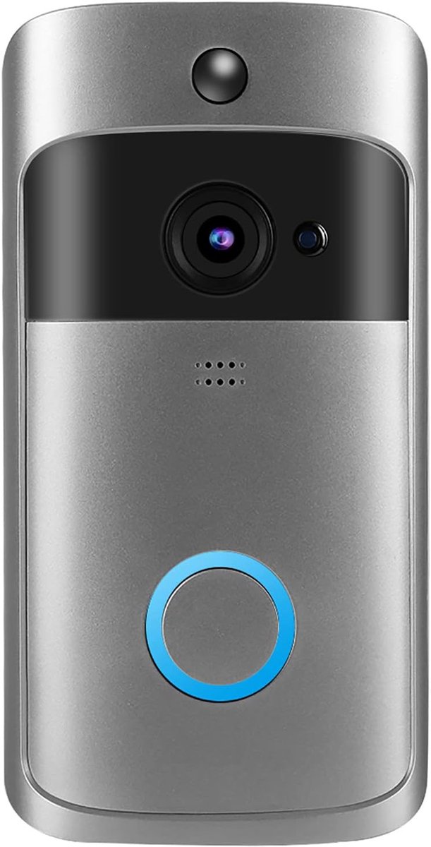 Slimme WiFi Video Deurbel met Camera - App Bediening - Nachtzicht - Tweeweg Audio