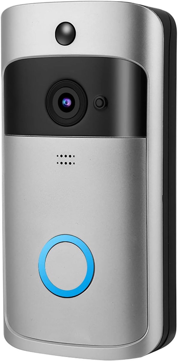 Slimme WiFi Video Deurbel met Camera - App Bediening - Nachtzicht - Tweeweg Audio