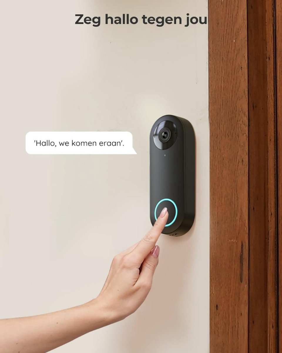 Wat vinden we goed aan de Slimme WiFi Video Deurbel met Camera - Draadloos - Zonder Abonnement