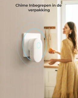Slimme WiFi Video Deurbel met Camera - Draadloos - Zonder Abonnement