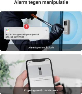Slimme WiFi Video Deurbel met Camera