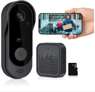 Smart Video Deurbel 1080p Full HD Wifi