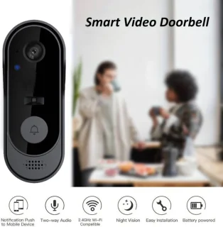 Smart Video Deurbel 1080p Full HD Wifi