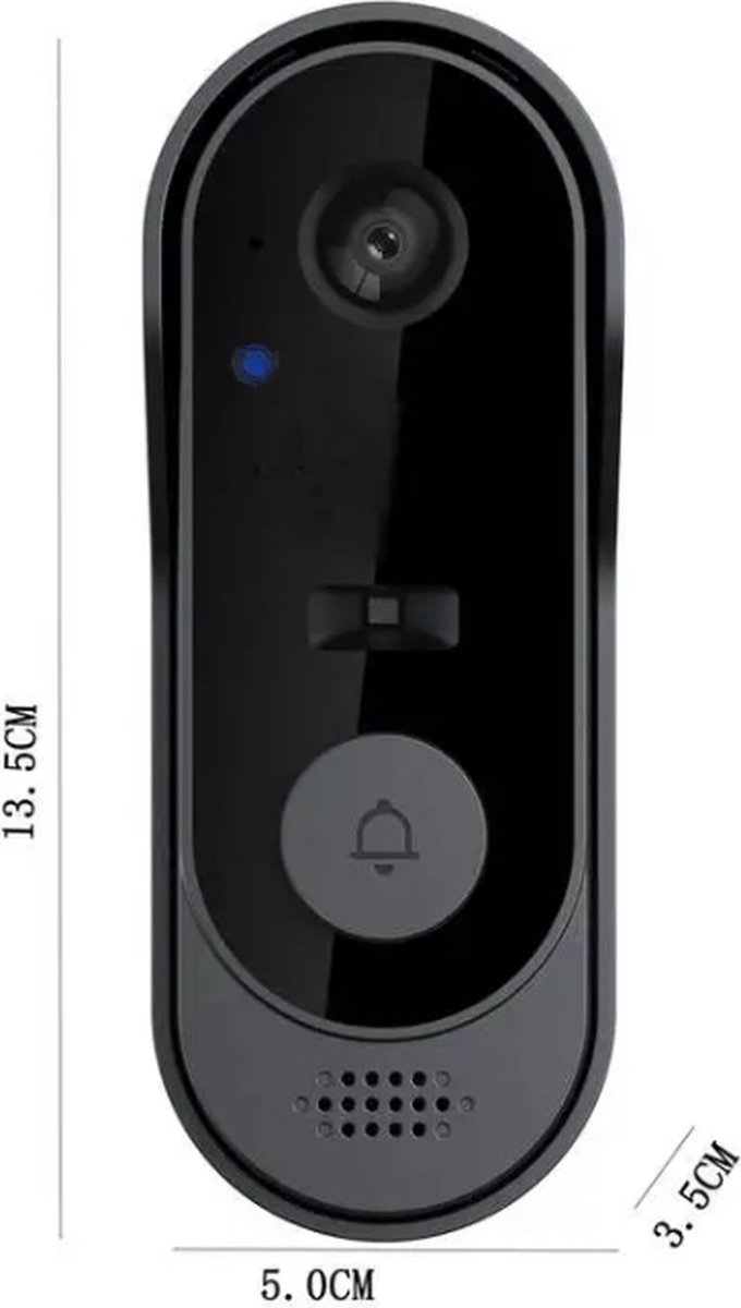 Smart Video Deurbel 1080p Full HD Wifi