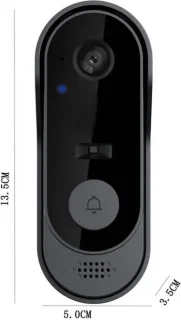 Smart Video Deurbel 1080p Full HD Wifi