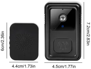 Smart Video Deurbel 2.4Ghz WiFi HD