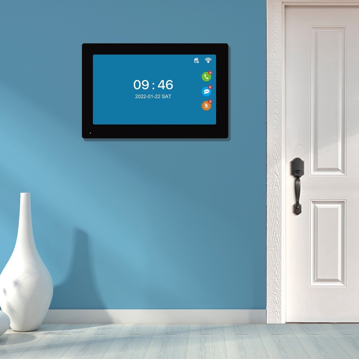 Smart Video Deurbel 7 Inch 1080P WiFi Touchscreen Met 32GB SD