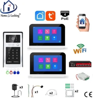 Smart WIFI Deurintercom T-2303V-1-2