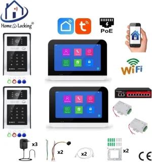 Smart WIFI deurintercom T-2303V-2-2