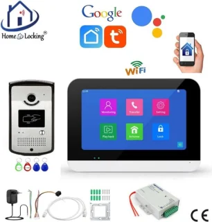 Smart WIFI deurintercom touchscreen T-2302V