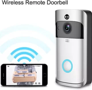 Smart WiFi Draadloze Video Deurbel - Grijs