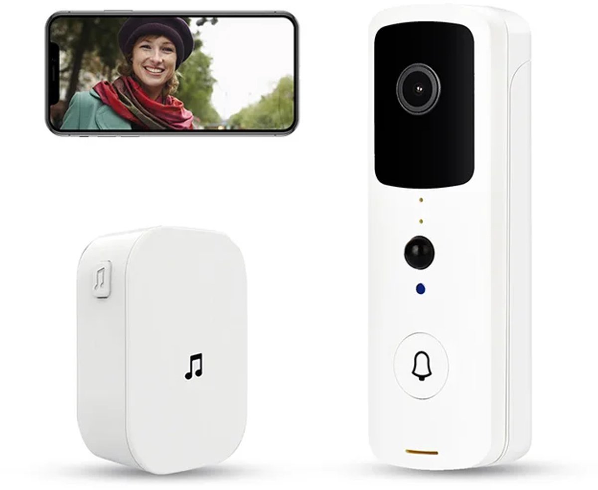 Smarthome Video Deurbel V3.1 Wit