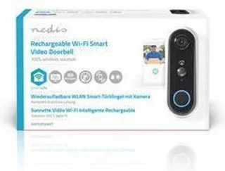 SmartLife Videodeurbel Wi-Fi Batterij Wit