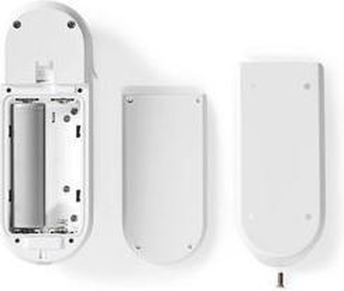 SmartLife Videodeurbel Wi-Fi Batterij Wit
