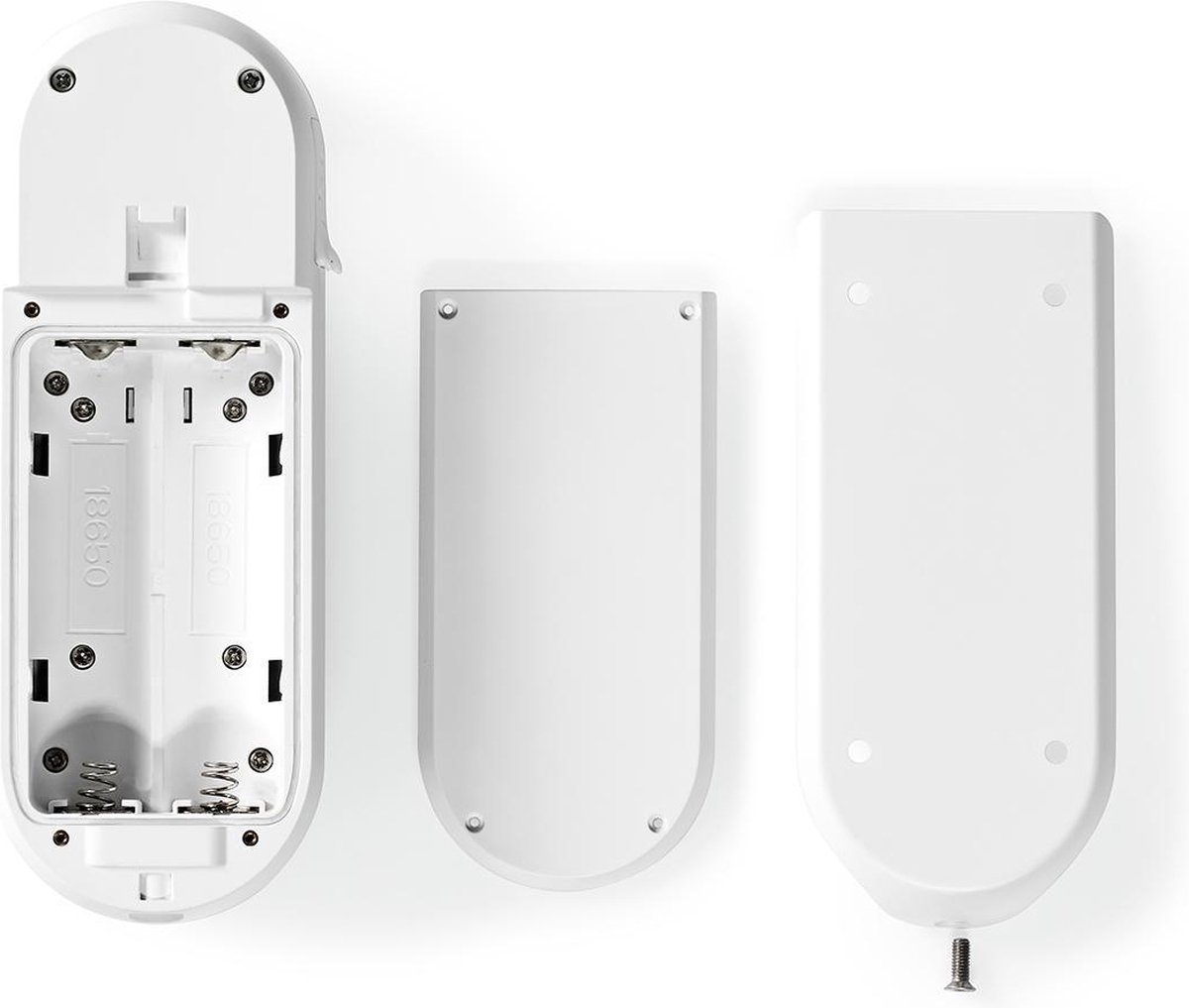 SmartLife Videodeurbel Wi-Fi Batterij Wit