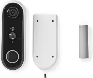 SmartLife Videodeurbel Wi-Fi Batterij Wit