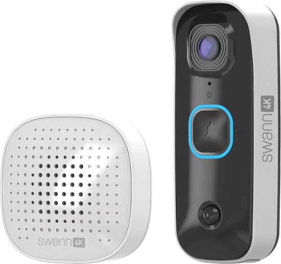 Swann Buddy4K Video Deurbel inclusief Chime en 32GB SD Card