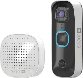 Swann Buddy4K Video Deurbel inclusief Chime en 32GB SD Card