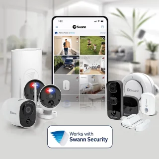 Swann EVO Video Deurbel 2K Ultra HD Accu